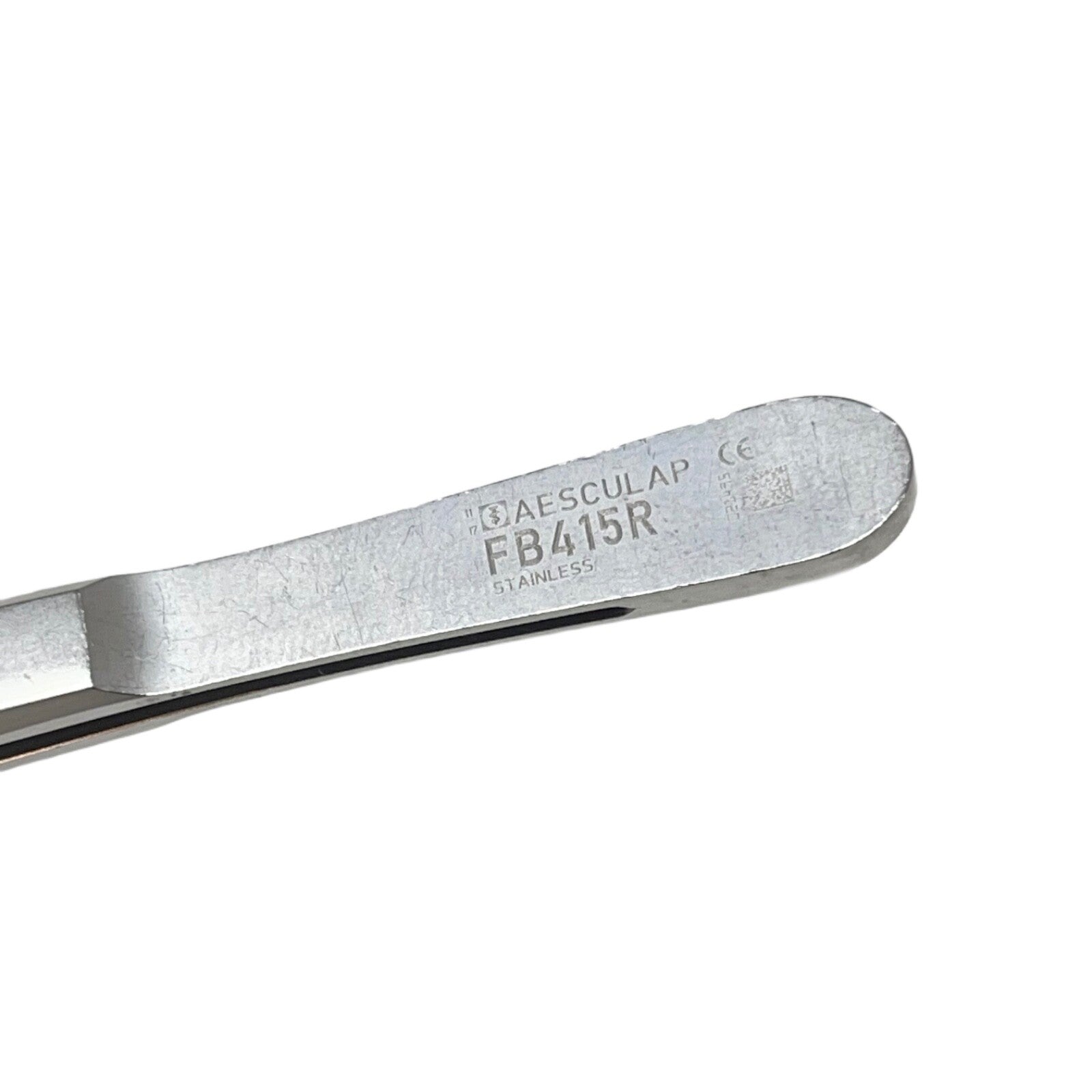 AESCULAP FB415R  De Bakey Atraumata® Atraumatic Forceps, Straight Length 7 7/8"