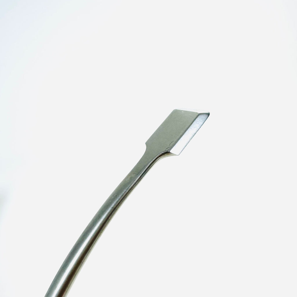 Periosteal Elevator Curved Stainless Steel Wide Blade, 10 Inch Length Instrument