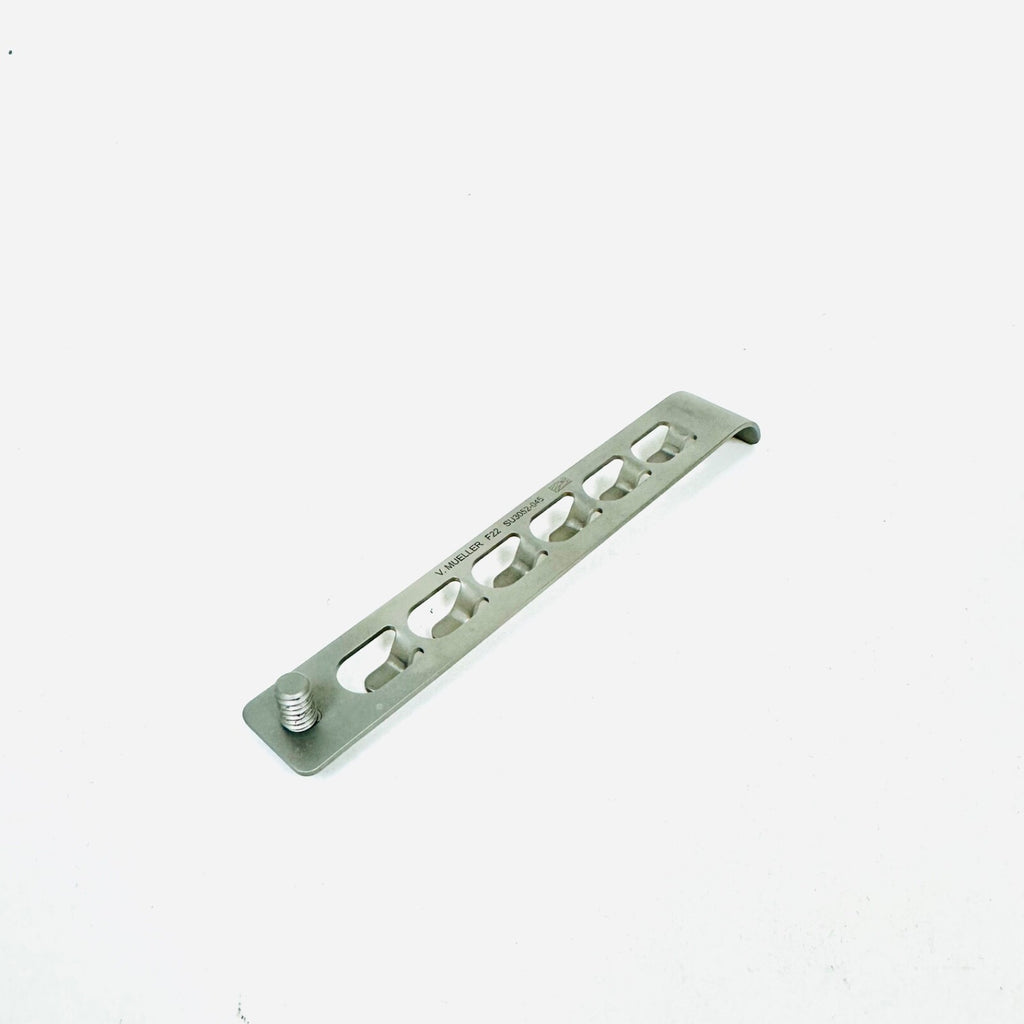 V. Mueller SU3052-045 De. Bro Retractor Malleable Blade 14 X 2.5cm Wide Set of 2