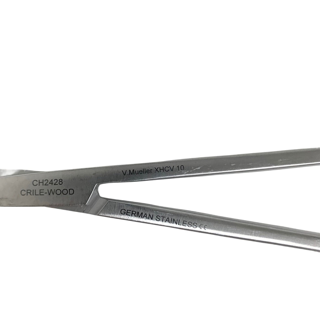 V. Mueller CH2428 Vital Crile-Wood Needle Holder, Straight, 11-3/4"