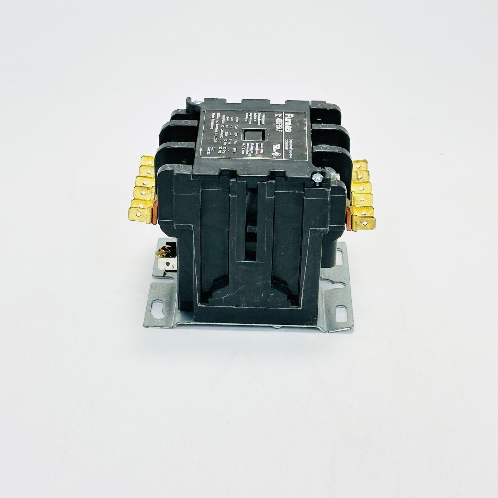 FURNAS 42DF35AF Definite Purpose Contactor, 3-Pole, 50A, 110-120VAC Coil