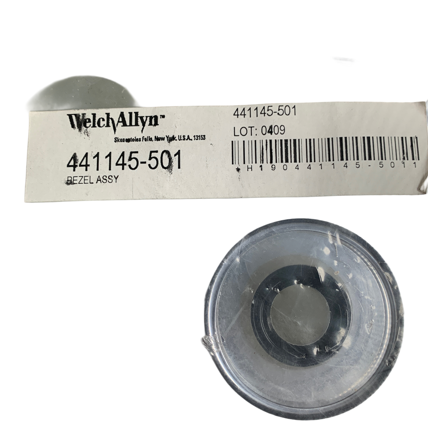 Welch Allyn  441145-501 BEZEL ASSEMBLY FOR LS200 PROCEDURE LIGHT.