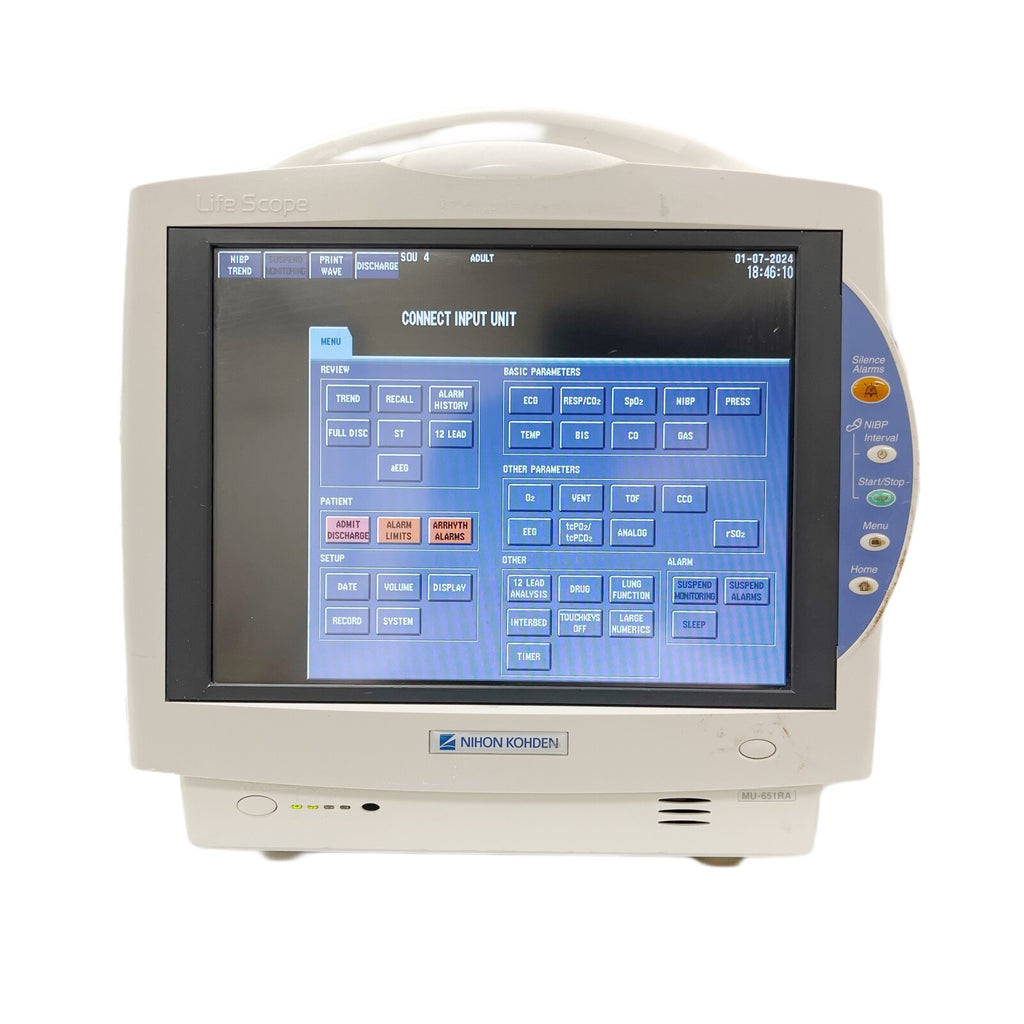 Nihon Kohden REF BSM-6501 Lifescope BSM-6000 Series BIS Ready Monitors