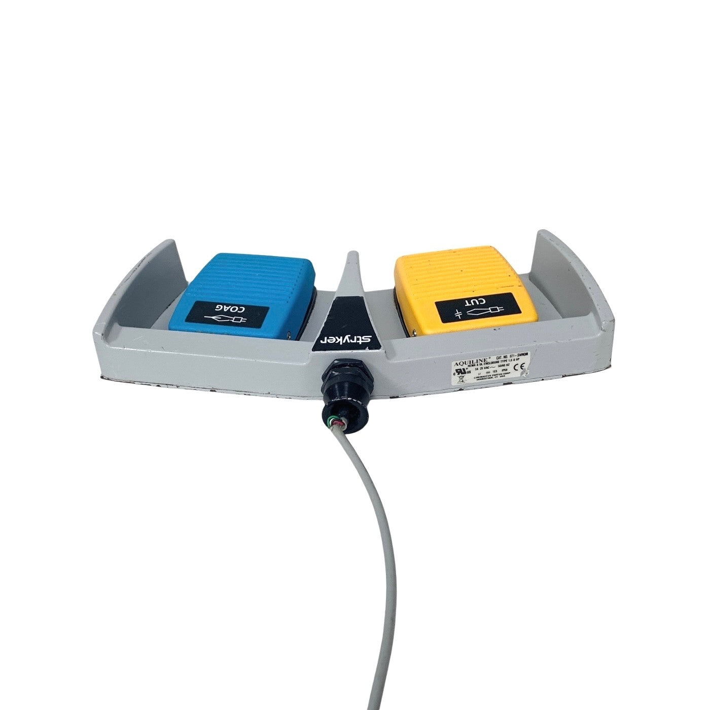Stryker 6700-313-002 Dual Foot Pedal Malis Bipolar Generator Irrigator Surgical