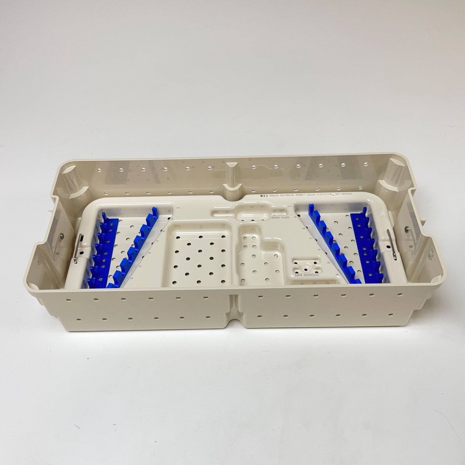 V. Mueller SHADOW-LINE McCULLOCH OFFSET LUMBAR RETRACTOR SYS INSTRUMENT'S CASE