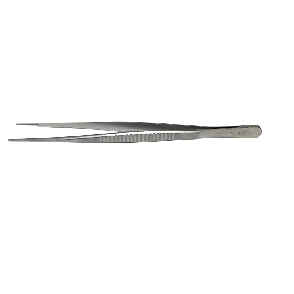 Aesculap FB402R, Dressing Forceps Fine Serrated Tips 5.75" Surgical Instrument
