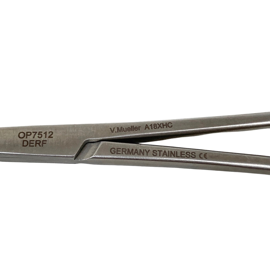 V. Mueller Ref OP7512, Eye Needle Holder Derf 4-3/4 Inch Length