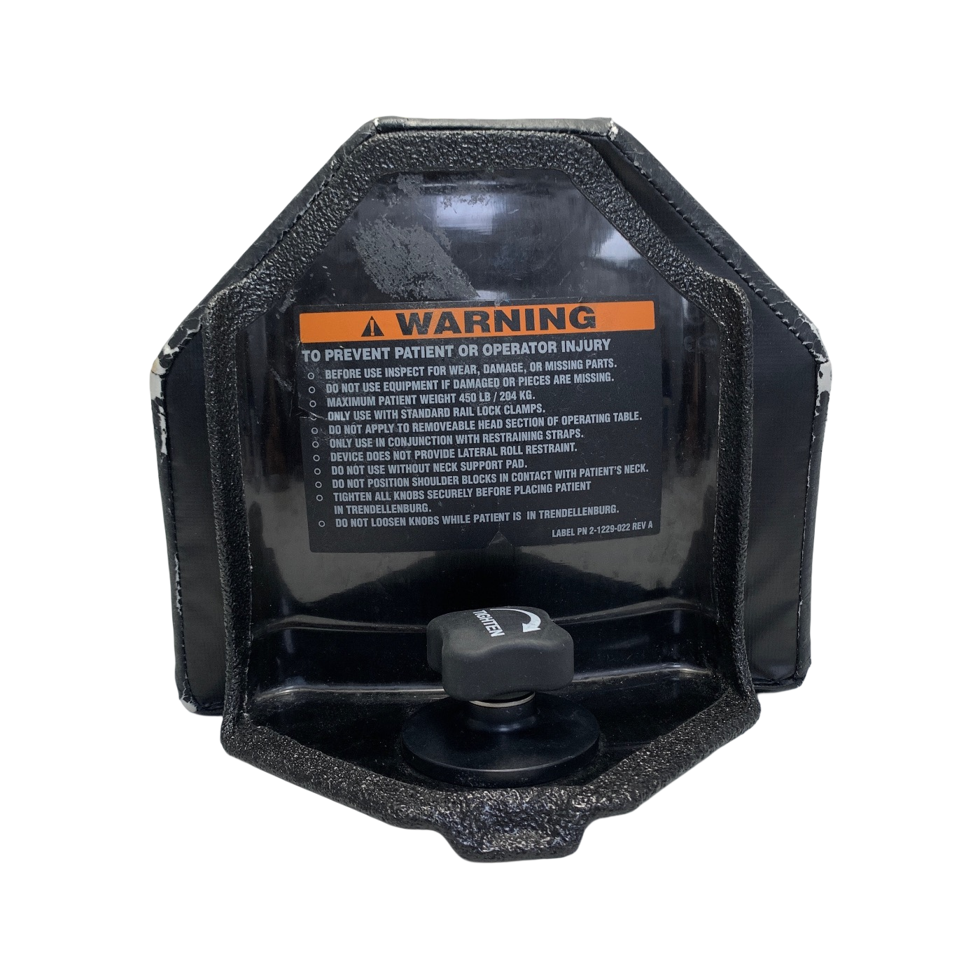 Mizuho OSI REF 2-1229-022, ORTHOPEDIC TABLE POSITIONER PART