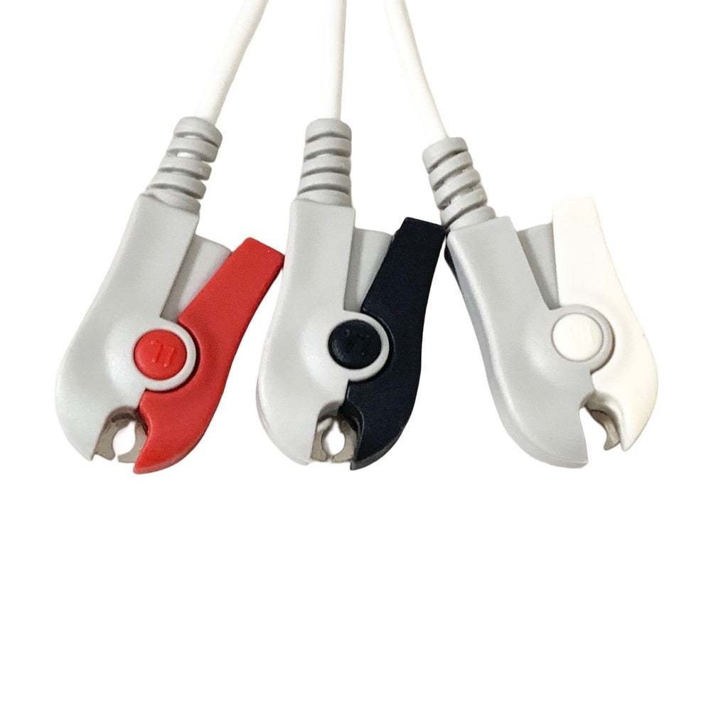 PHILIPS REF 989803173121, 3- Lead Set, Disposable, Bedside, AAMI, Single Patient