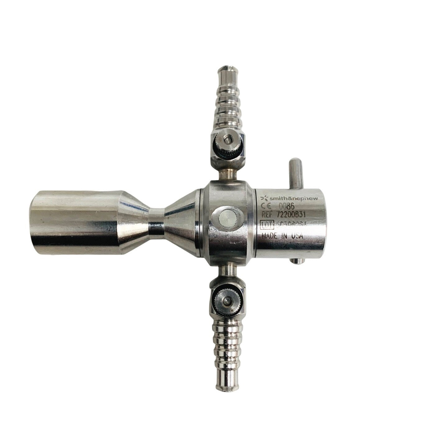 Smith & Nephew REF 72200831, High Flow Irrigation Extender, Double-Valve