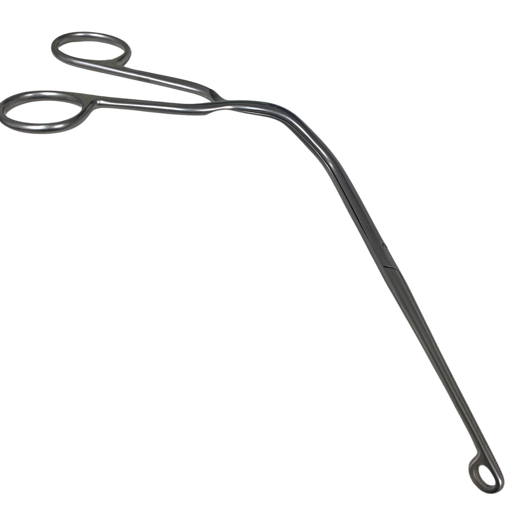 AESCULAP AN381R Magill Forceps 9-3/4 Inch, Adult Angled