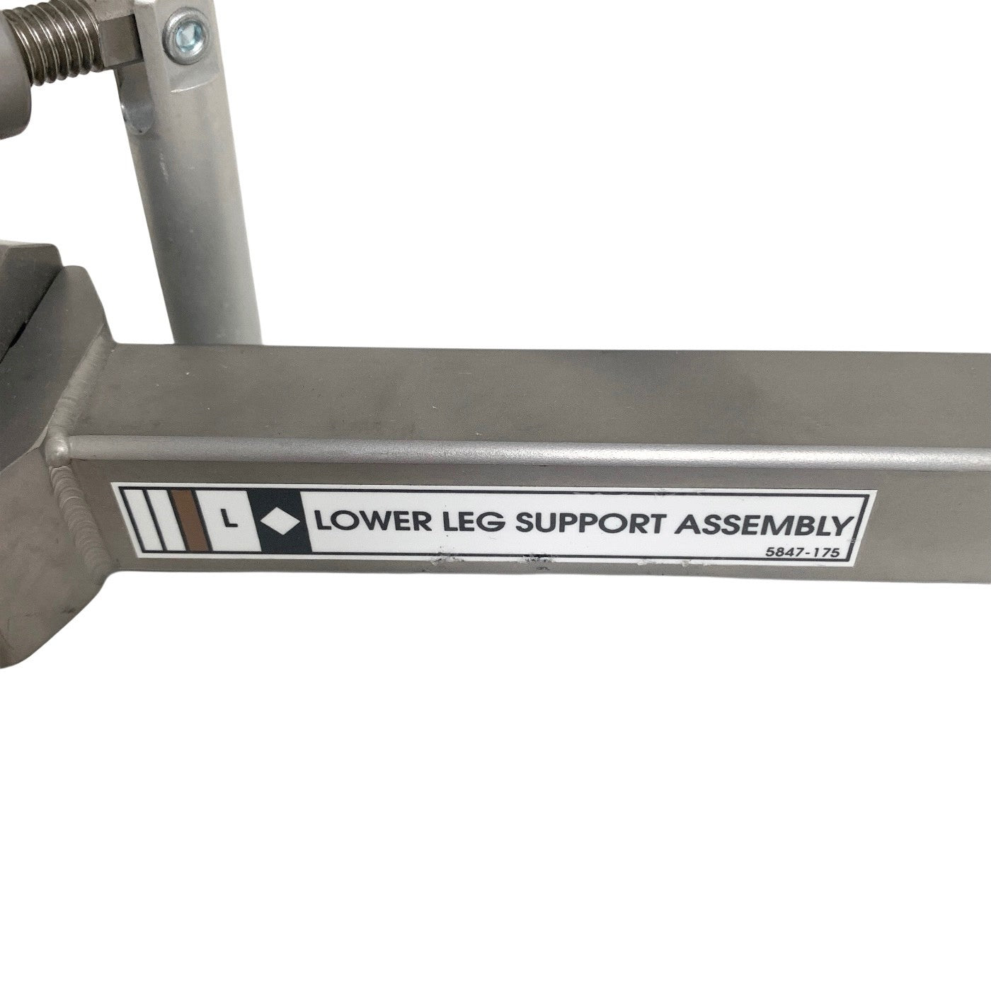 Mizuho OSI REF 5847-175, L, LOWER LEG SUPPORT ASSEMBLY, PELVIC ARC SYSTEM