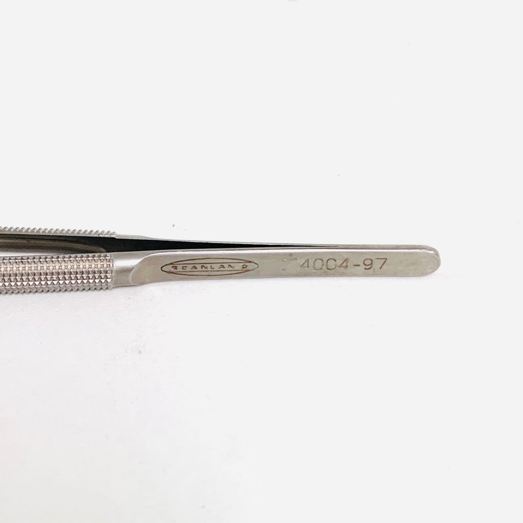 Scanlan REF 4004-97, Micro Forceps, Round Handle, Diamond Dust Tips, 7-1/8″