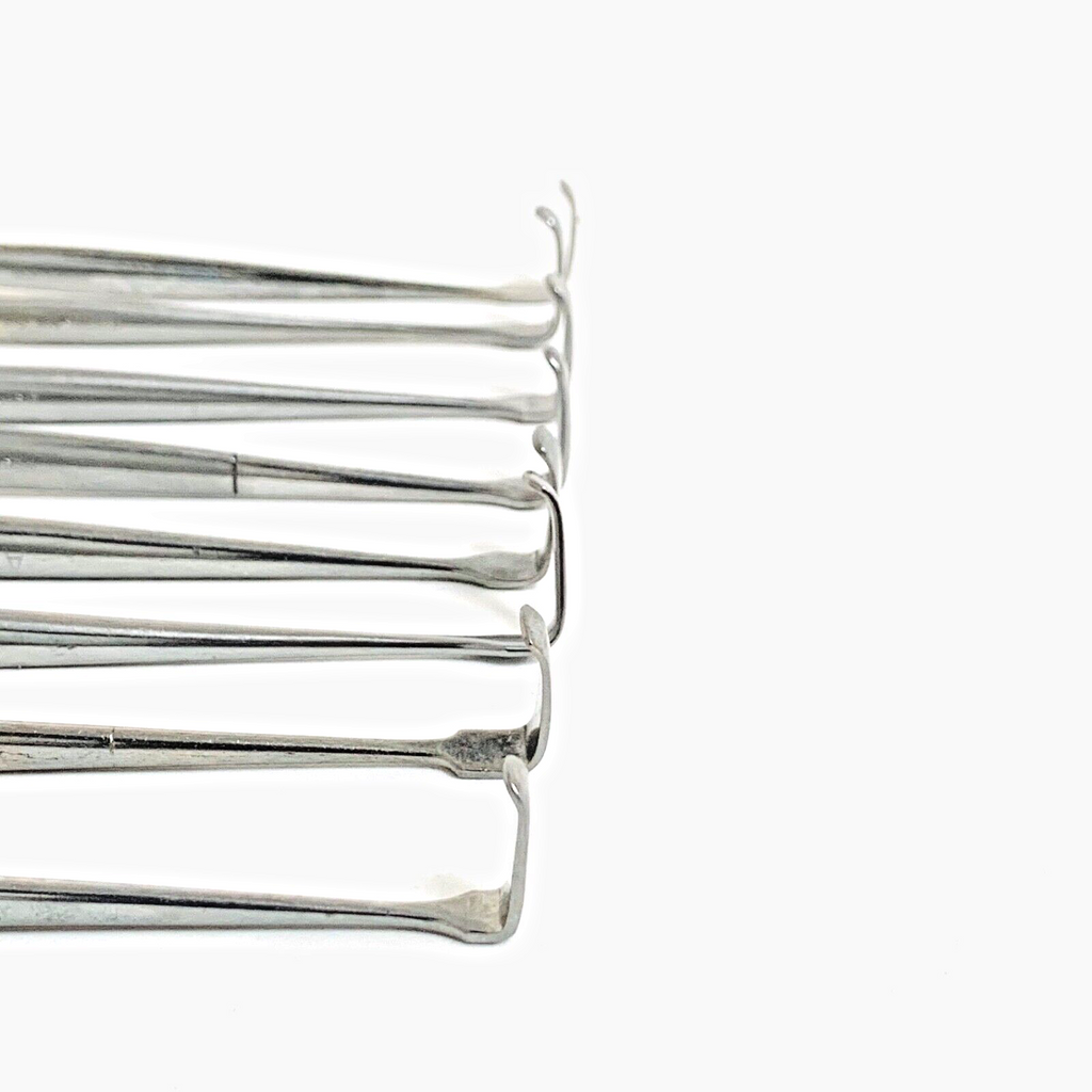 LOT OF 8 SURGICAL SENN RETRACTOR DOUBLE ENDED