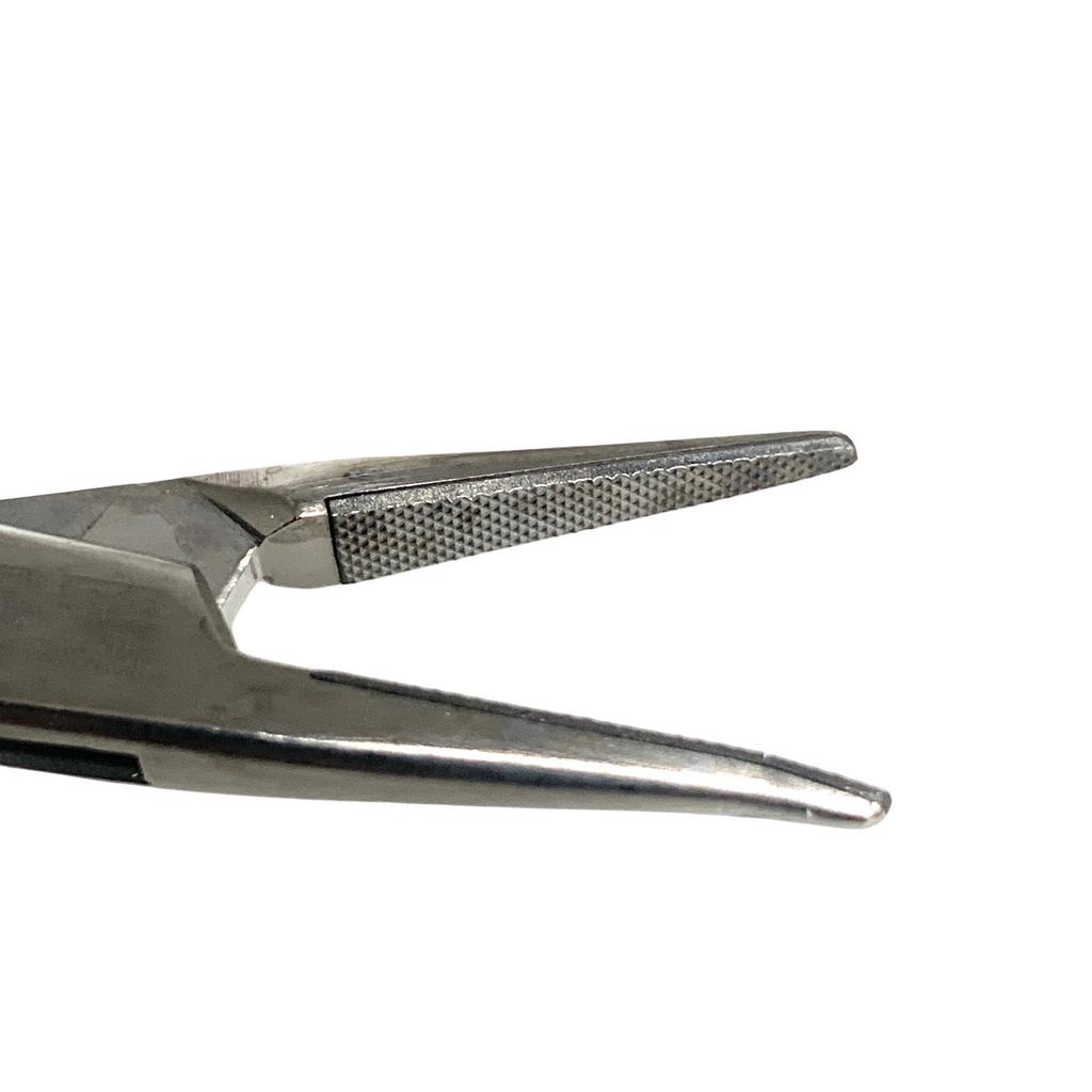 JARIT 121-131 Durogrip Crile Wood TC Tungsten Carb-Bite Needle Holder 7"