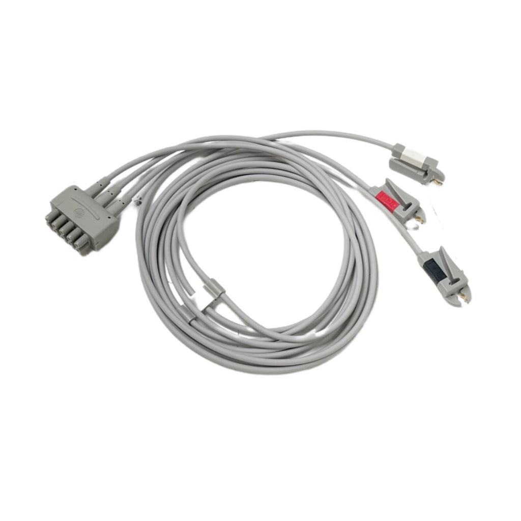 CAREFUSION 412682-002 Multi-Link ECG Leadwire 3-lead, Grabber, AHA, 130 cm