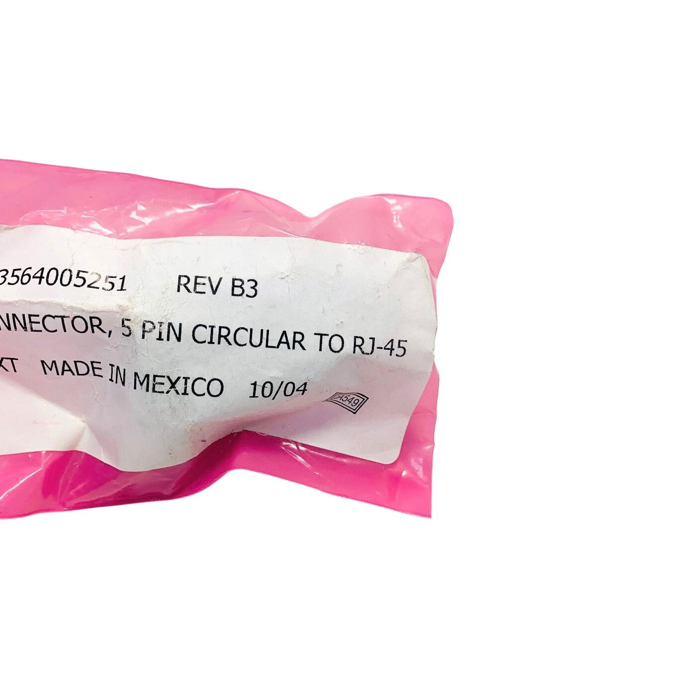 PHILIPS REF 4533564005251, RJ45 Connector REV B3, 5 PIN CIRCULAR