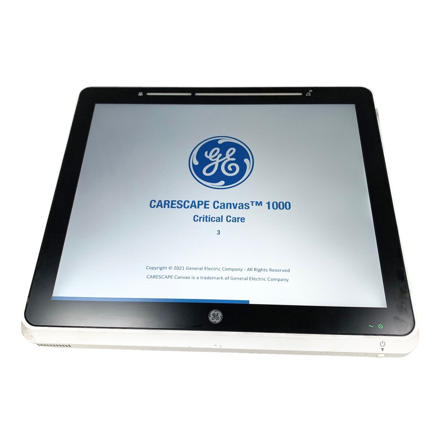 GE REF 5876727, CRITICAL CARE, CARESCAPE Canvas 1000 MONITOR
