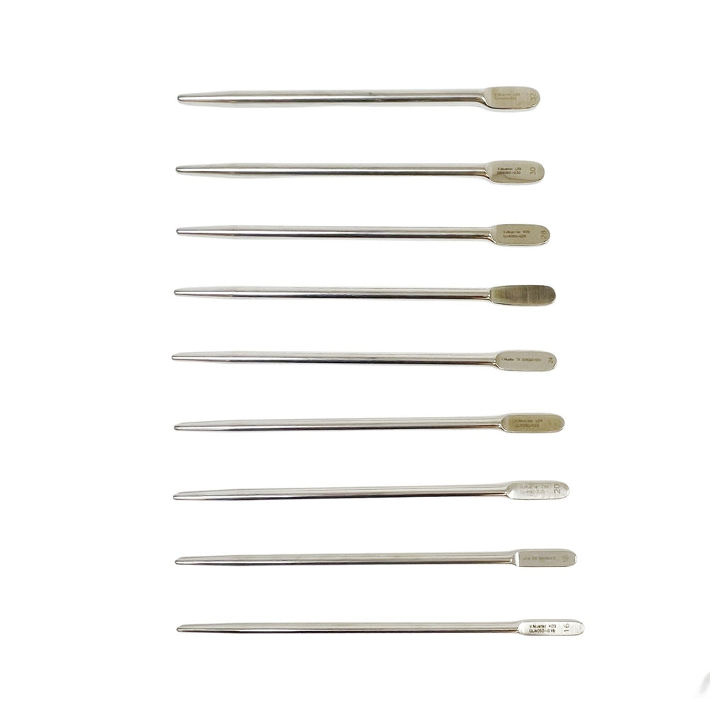 V.Mueller GU4060 Urethral SOUND, VAN BUREN JEWETT 16-32 FR 9 1/2" (QTY-9)