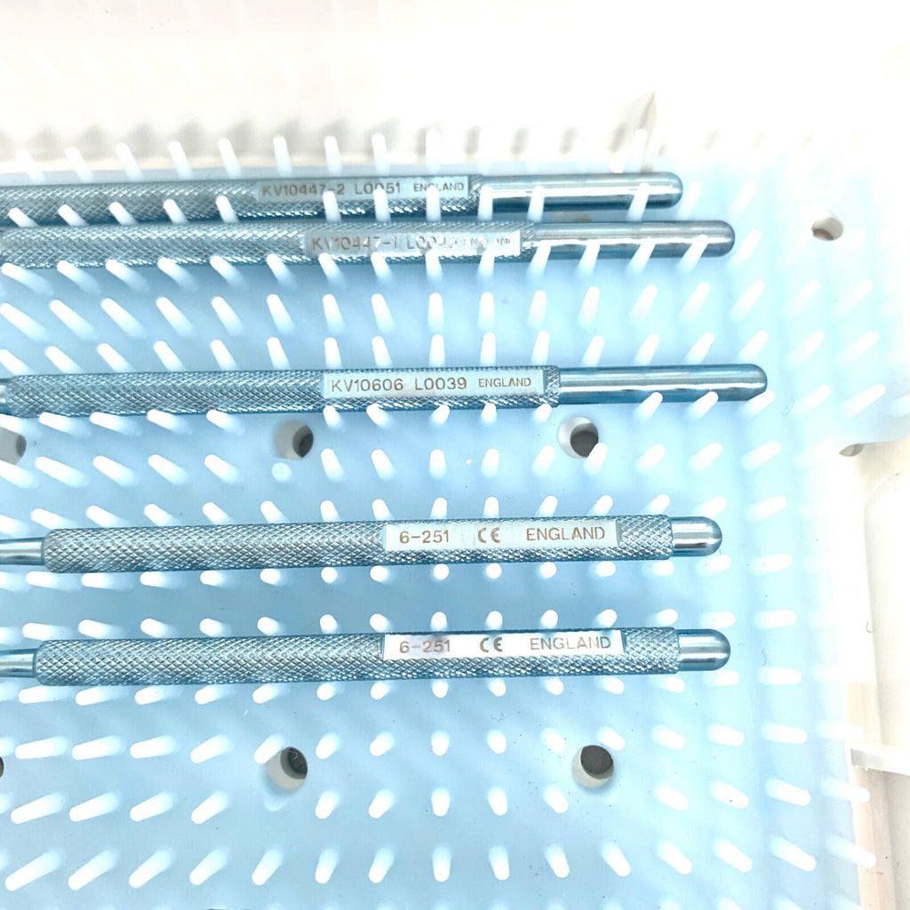 KERAVISION MICRO SURGERY OPTHALMIC INSTRUMENT LOT OF 12 W/ CASE