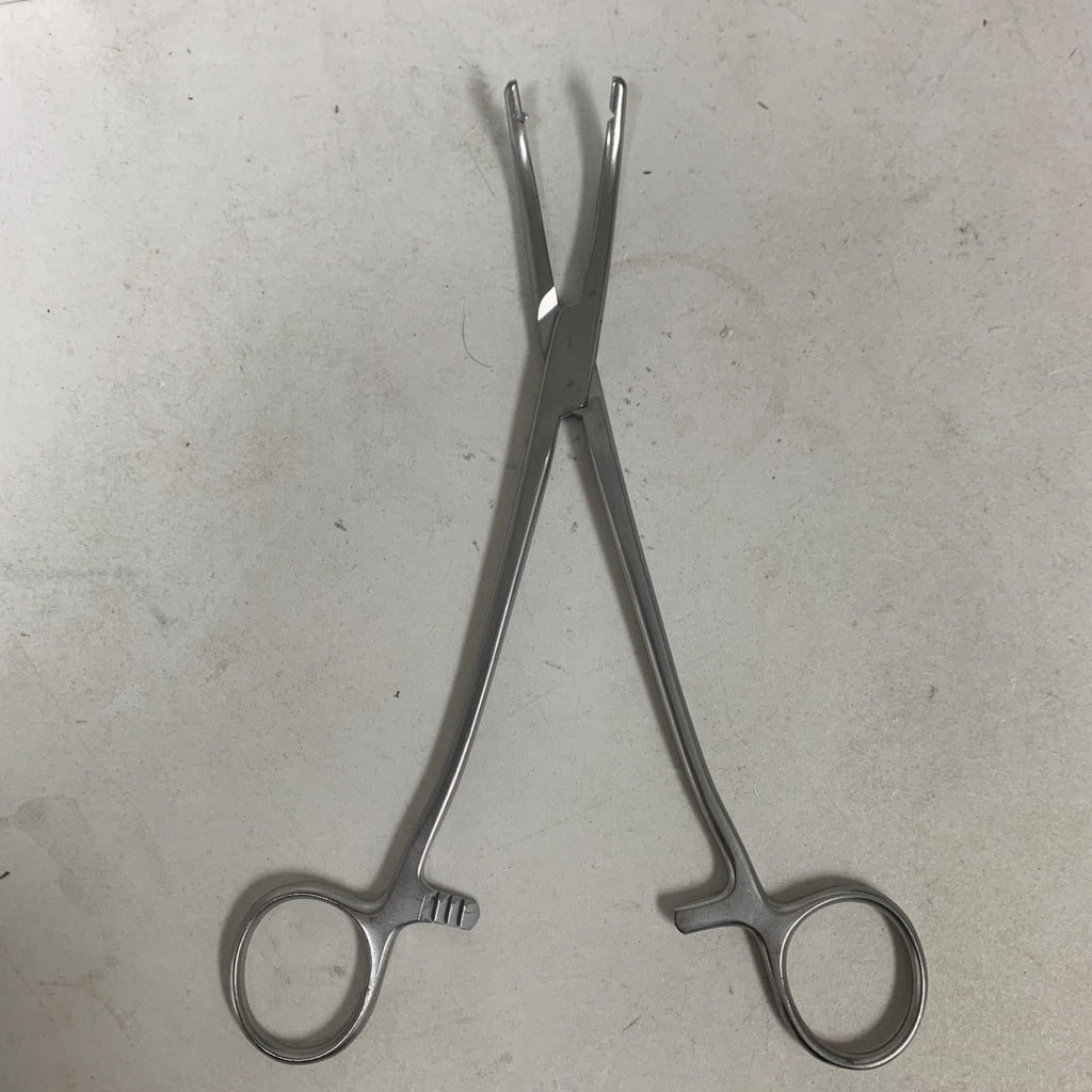 GERMAN SURGICAL INSTRUMENTS LOT OF 5 Heaney Ballentine Hysterectomy Clamps 8 in