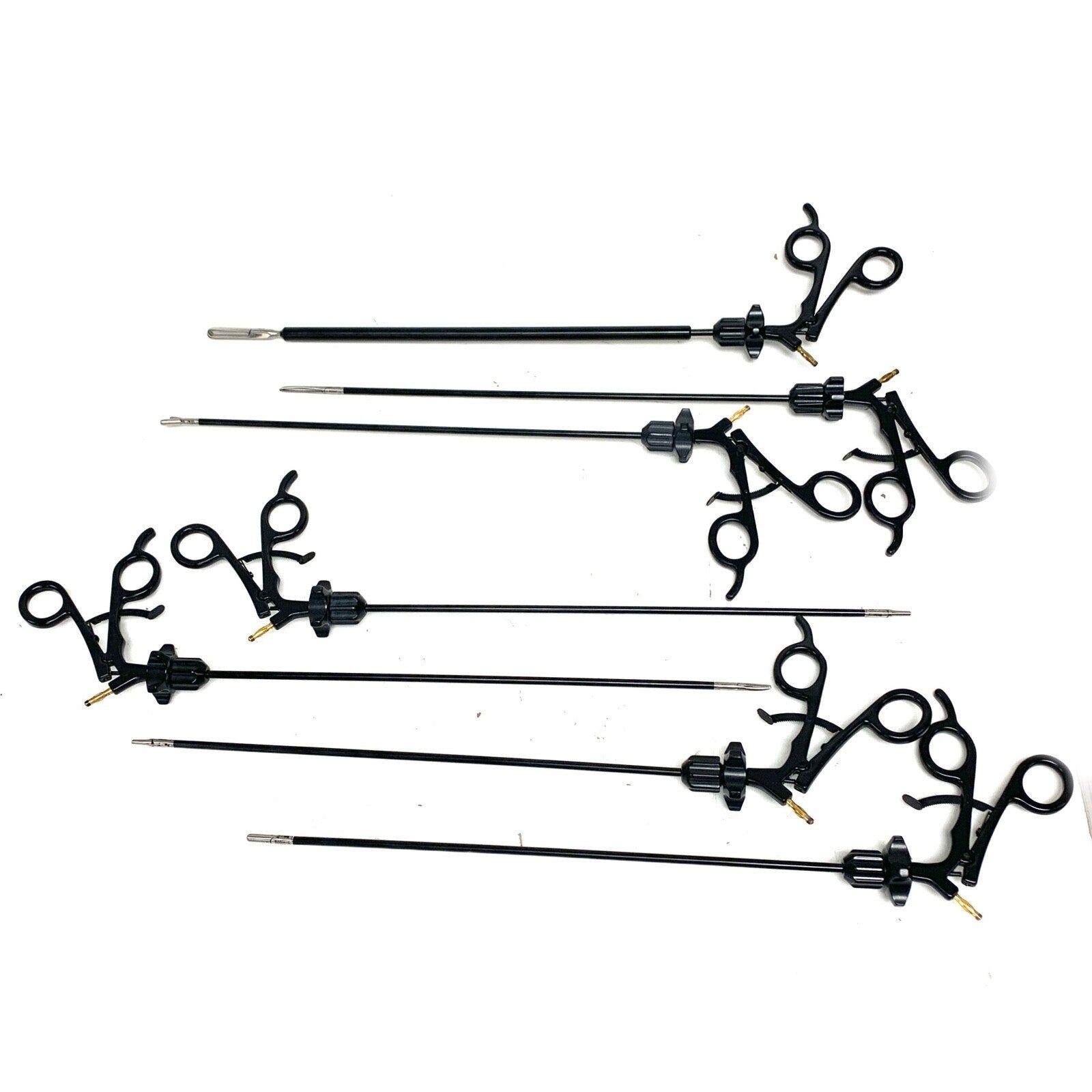 Sklar Various Laparoscopic Forceps Lot of 7