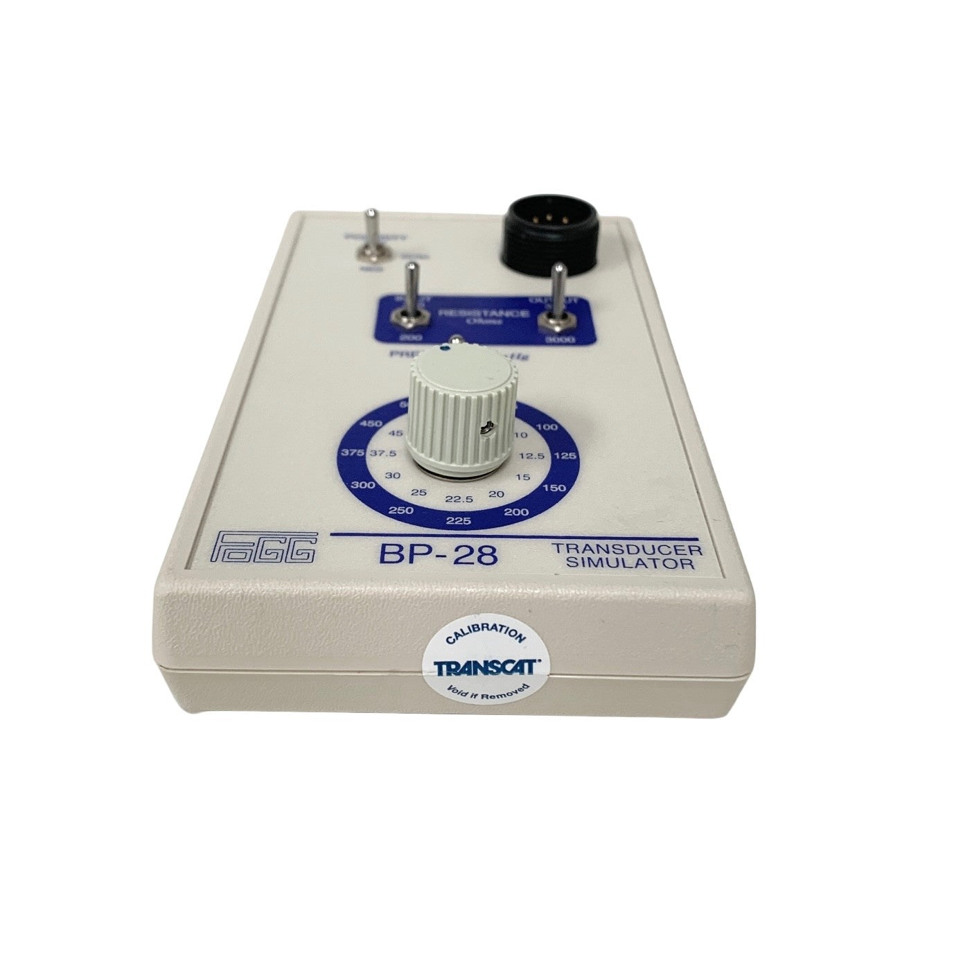 Fogg BP-28 Blood Pressure Transducer Simulator Patient Monitor Calibrator 350