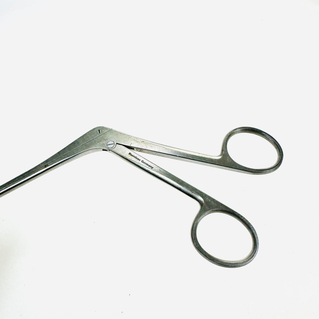 Serrated Upside Curved Rongeur Stainless Steel 12 Inch Instrument