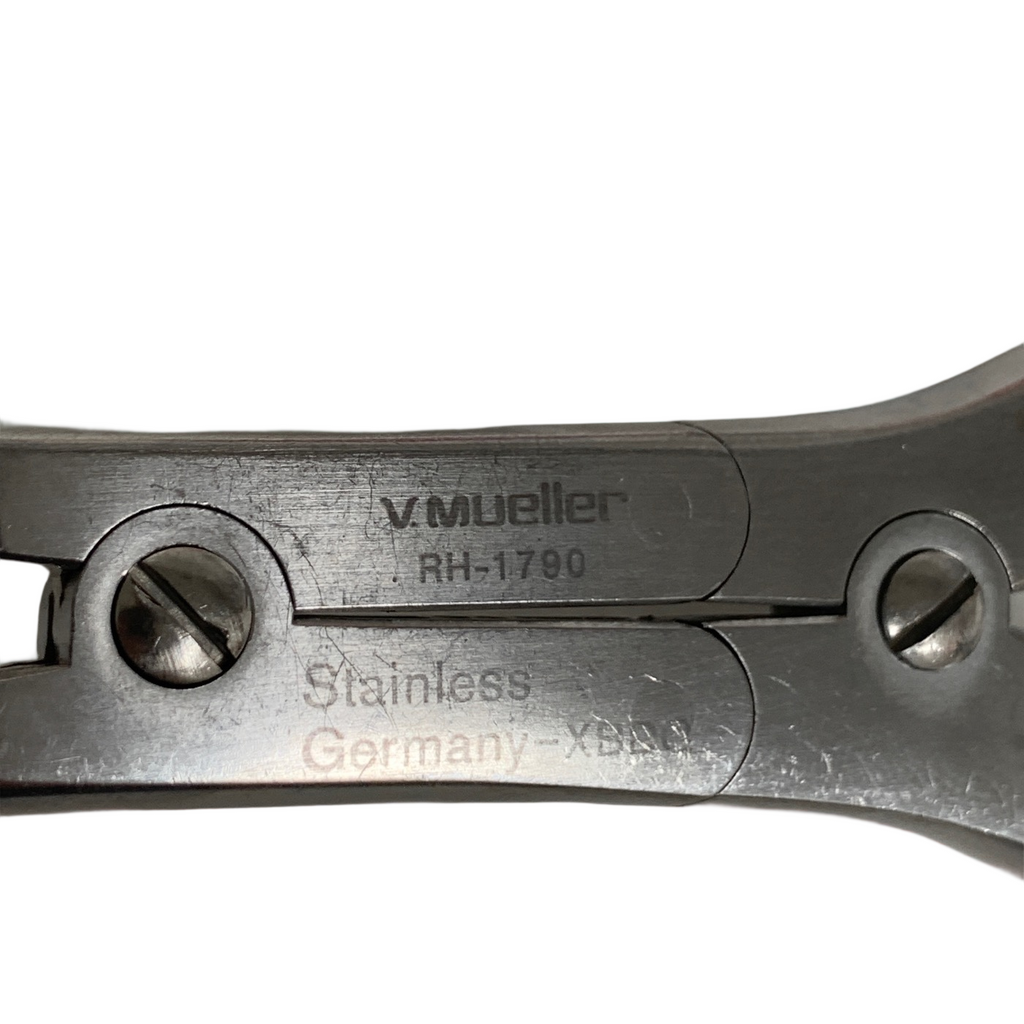 V. Mueller RH-1790 Rubin Septum Morselizer 10" Double Action ENT Forceps