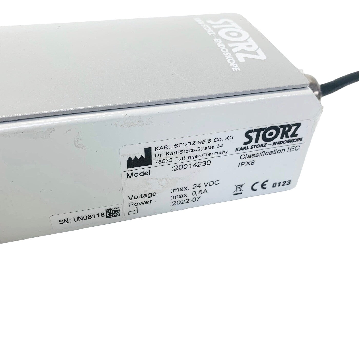 Karl Storz REF 40334120, Clearvision Il LENS IRRIGATION w/ 20014230 FOOTSWITCH