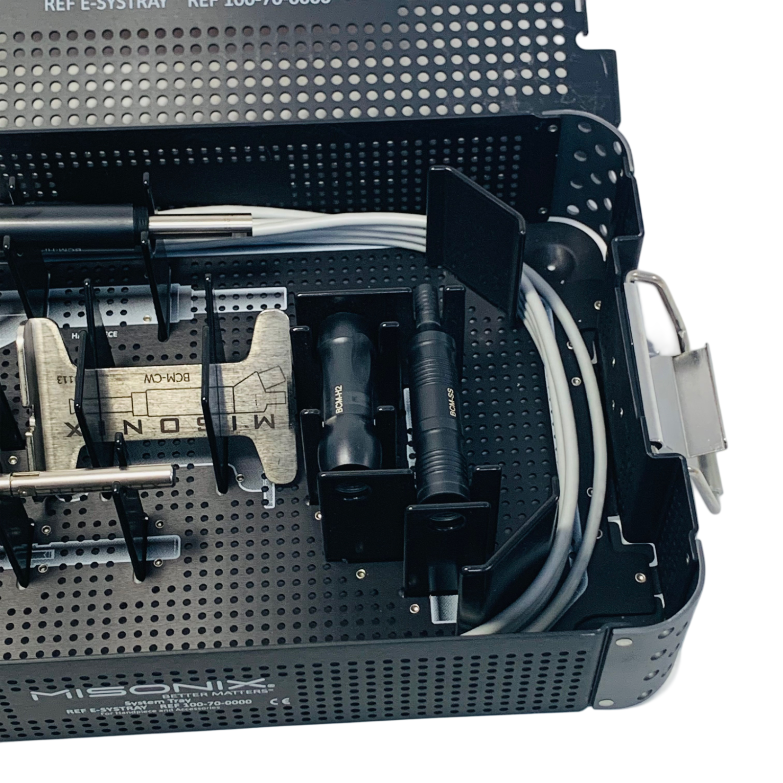 Misonix Console W/ 100-70-0000, E-SYSTRAY ,BCM-FS, Handpiece & Footswitch BCM-HP