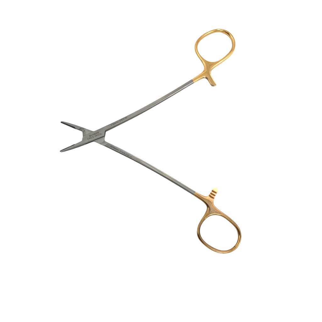 V. Mueller Surgical Needle Holder 6" Su16005 Gold Handle