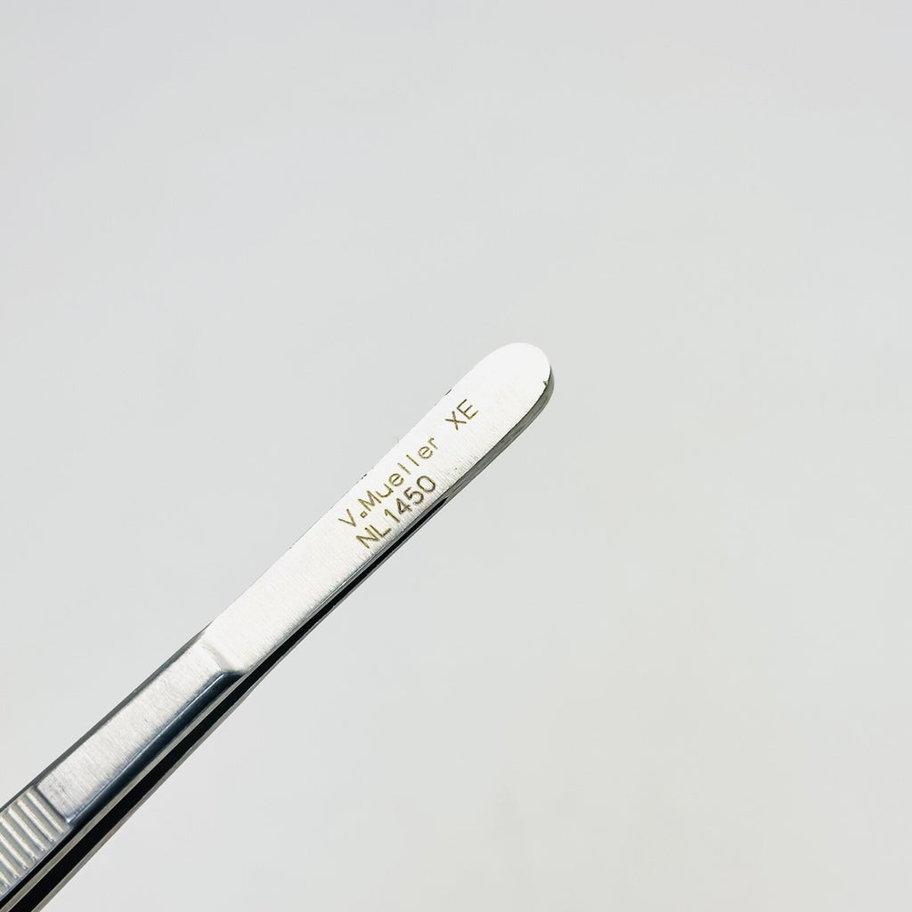 v. mueller NL1450 Dressing Forceps Gerald Serrated 7 Inch Length