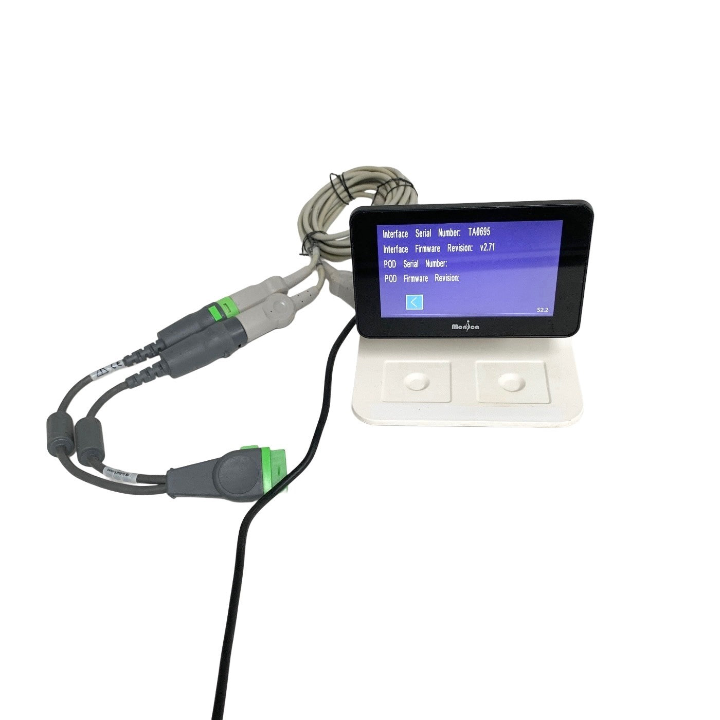 MONICA HEALTHCARE REF 107 PT-001, Novii Interface Fetal Monitor Interface/CABLES