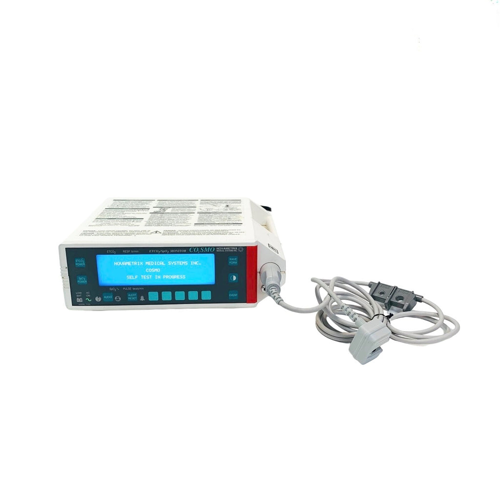 Novametrix REF CO2SMO ETCO2/SPO2 Monitor w/ Novametrix 7167-37