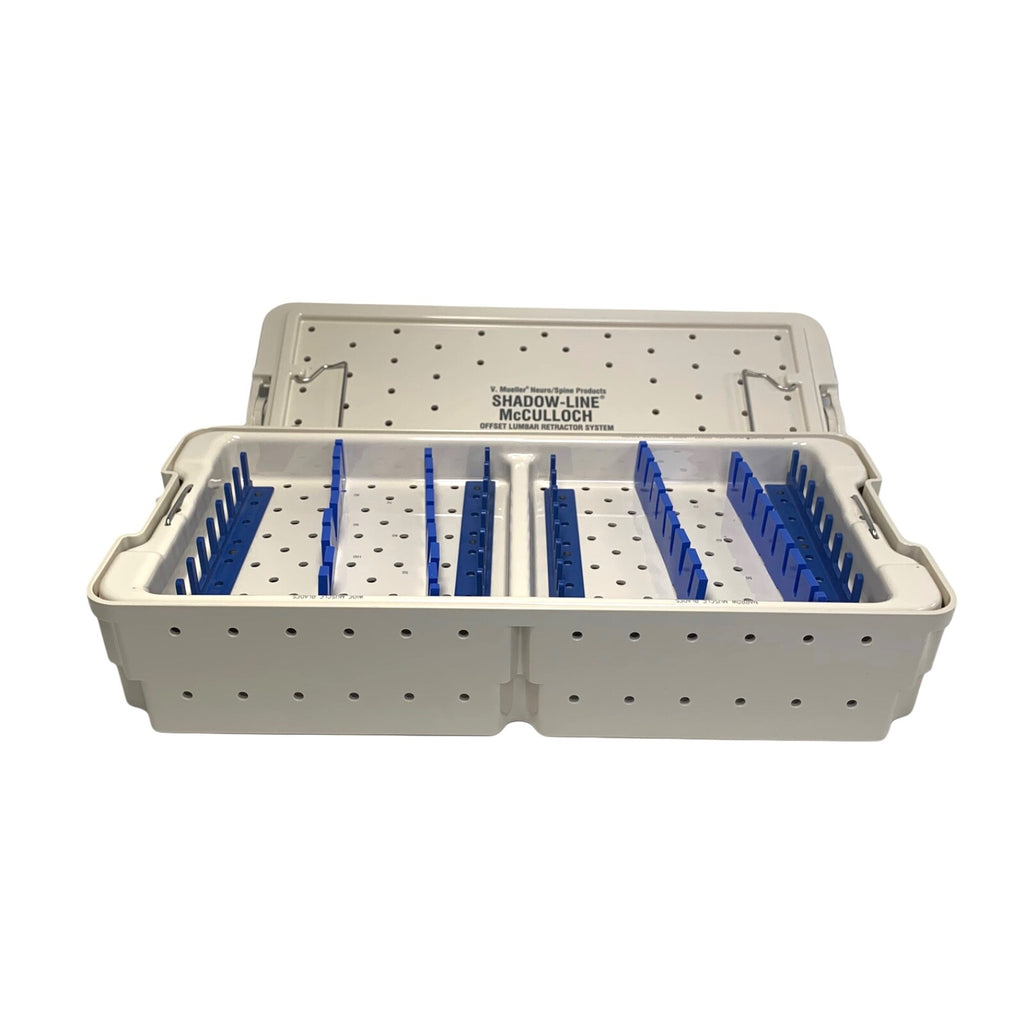 V.Mueller Neuro/Spine Shadow-Line McCulloch Offset Lumbar Retraction System Case