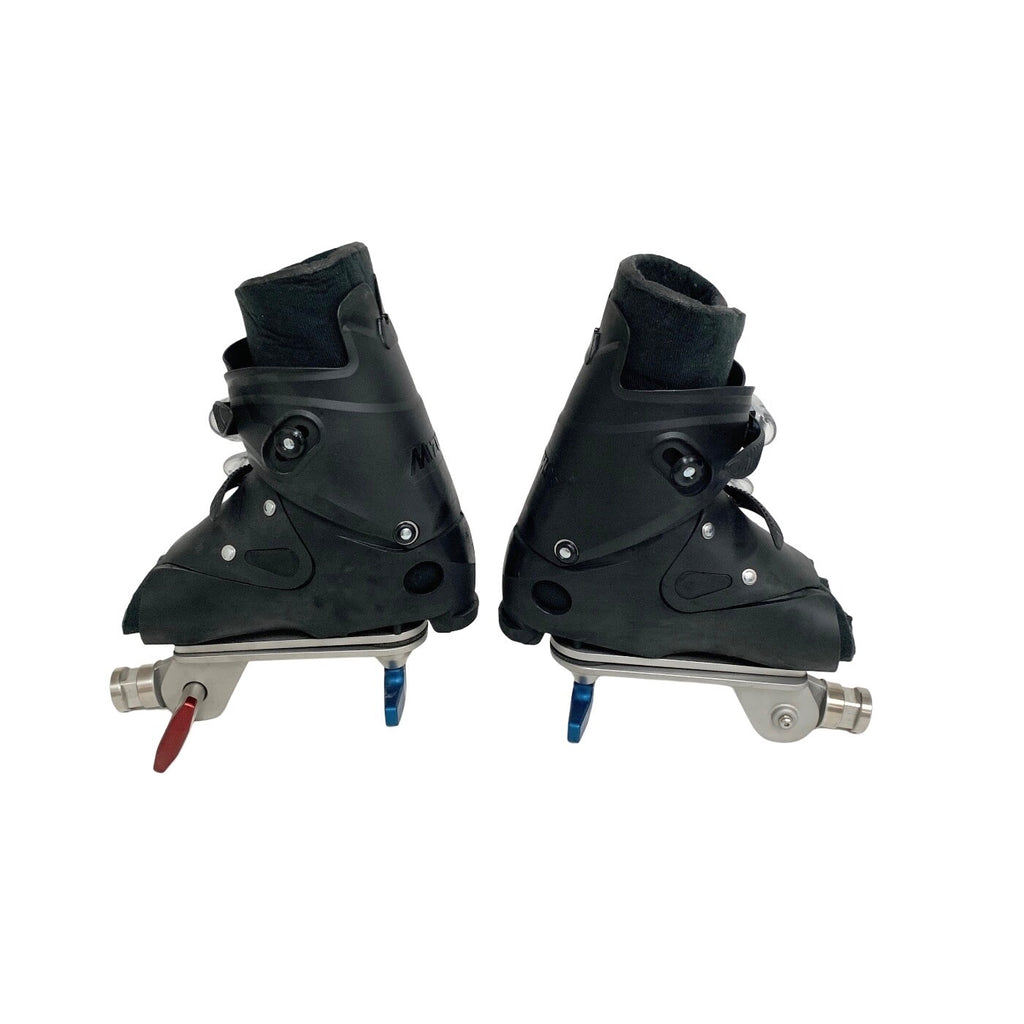 Mizuho OSI REF 5855-864, P-2 RIGHT/LEFT TRACTION BOOT, LARGE, PAIR w/ FOOT PLATE