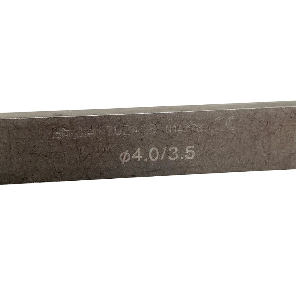 STRYKER REF 702418, Double Drill Guide, 3.5 mm dia., For 4 mm Locking Instrument