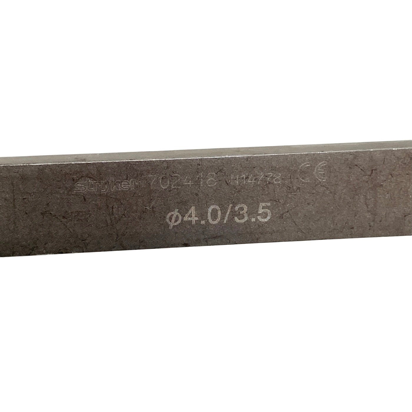 STRYKER REF 702418, Double Drill Guide, 3.5 mm dia., For 4 mm Locking Instrument