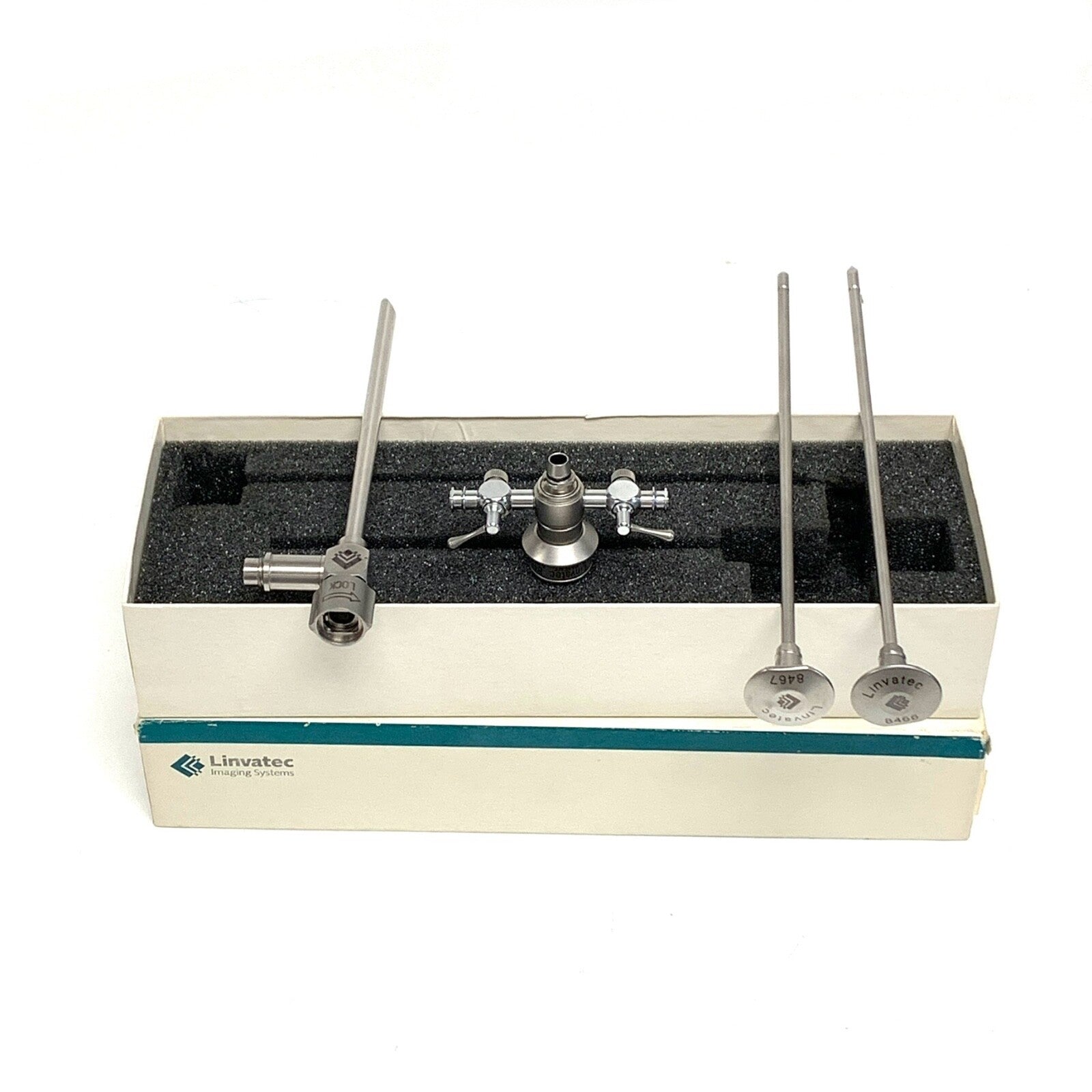 Linvatec REF 8458, 60 Degree Sheath Kit, Double Rotating Stopcock