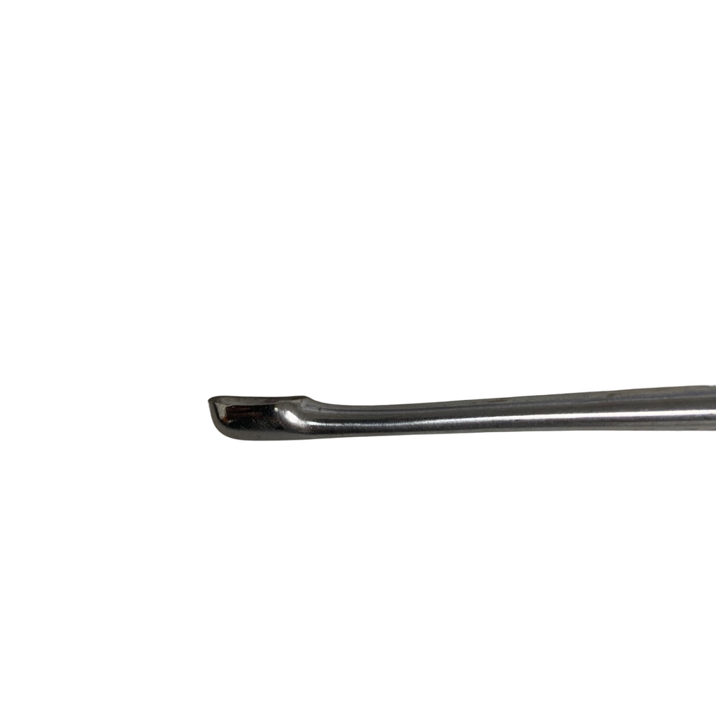 Jarit 240-078 BRUNS Oval Curette, #4 STRAIGHT, Hollow Handle