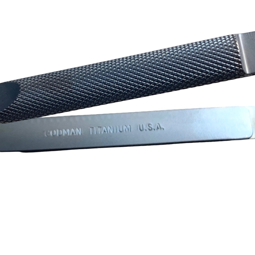 Codman 80-1721 Rhoton Titanium Micro Scissors Curved 7" Neurosurgery Instrument
