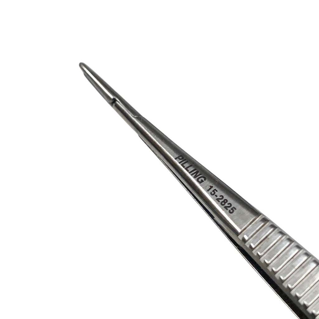 PILLING REF 15-2825, MICRO SURGERY NEEDLE HOLDER, STRAIGHT FLAT HANDLE