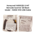 Honeywell REF 1450G2D-2-INT Barcode Scanner 2D Black Model-1450G With USB Cable