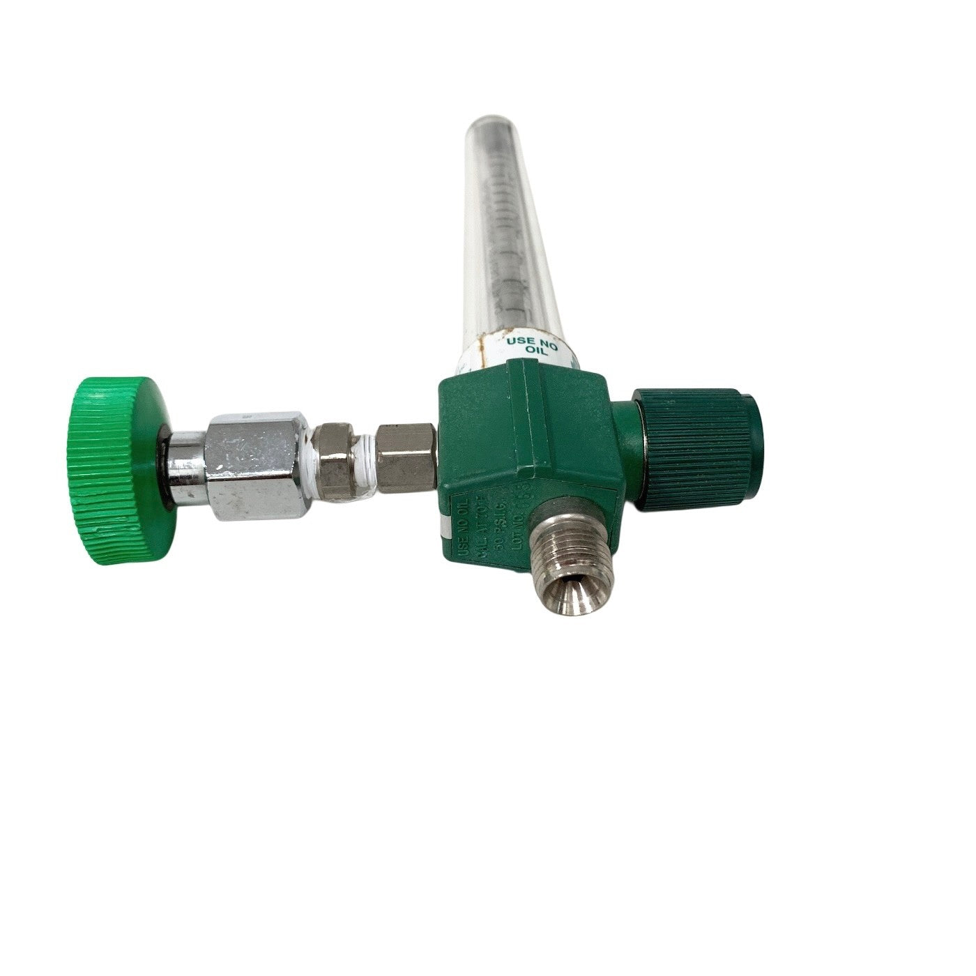 Precision Medical 2MFA1001 Oxygen Flowmeter O2 0-15 LPM 50 PSI DISS Female Inlet