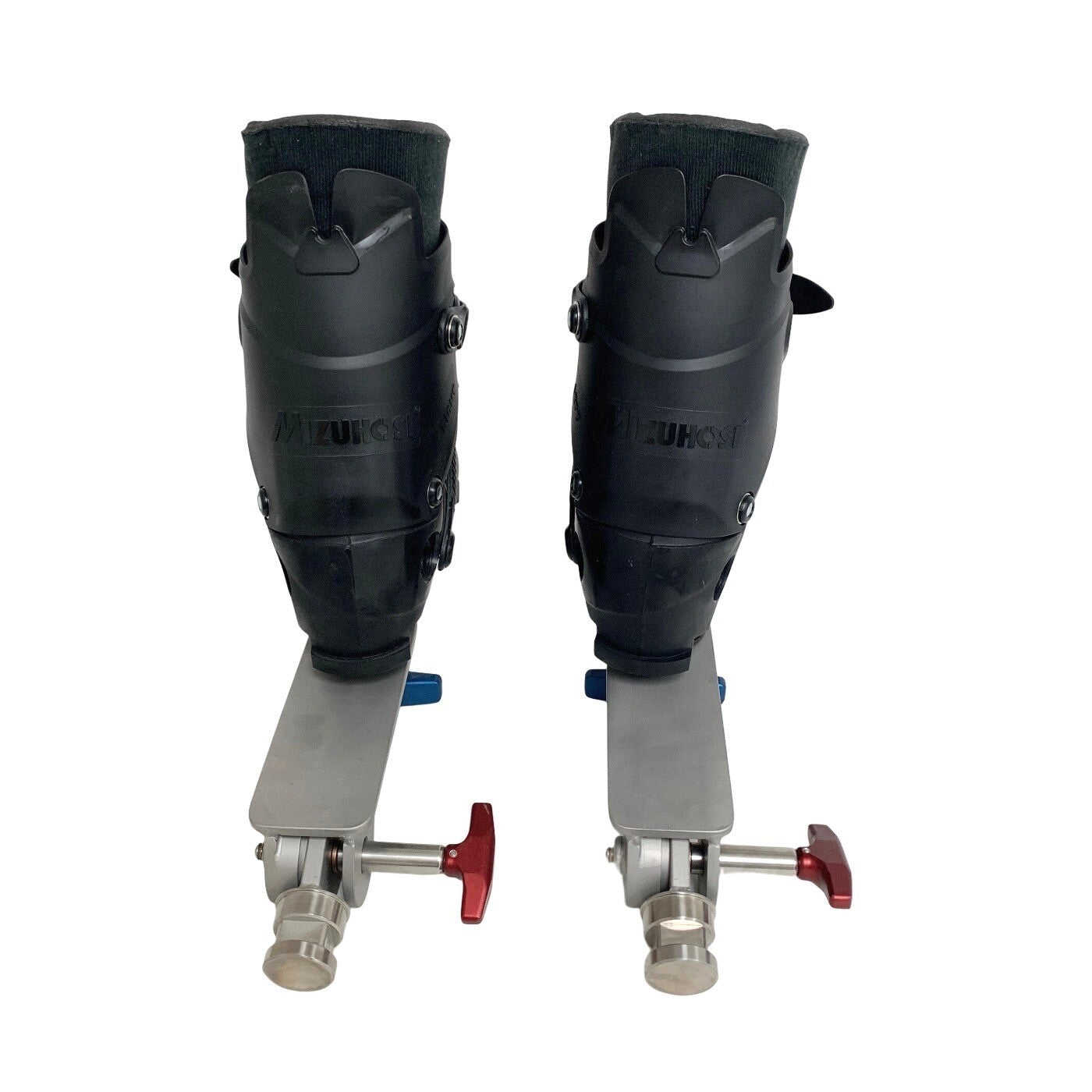 Mizuho OSI REF 5855-864, P-2 RIGHT/LEFT TRACTION BOOT, LARGE, PAIR w/ FOOT PLATE