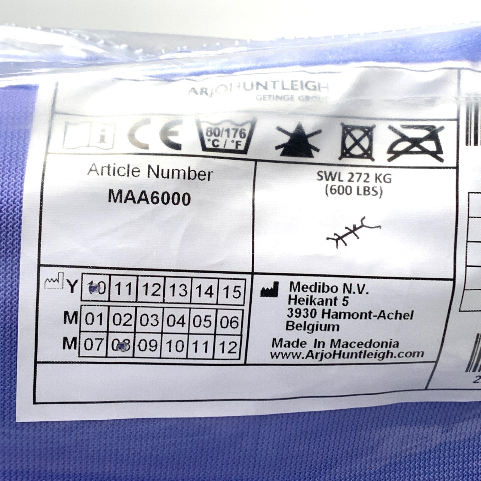 ArjoHuntleigh REF MAA6000, 12 POINT REPOSITIONING SLING