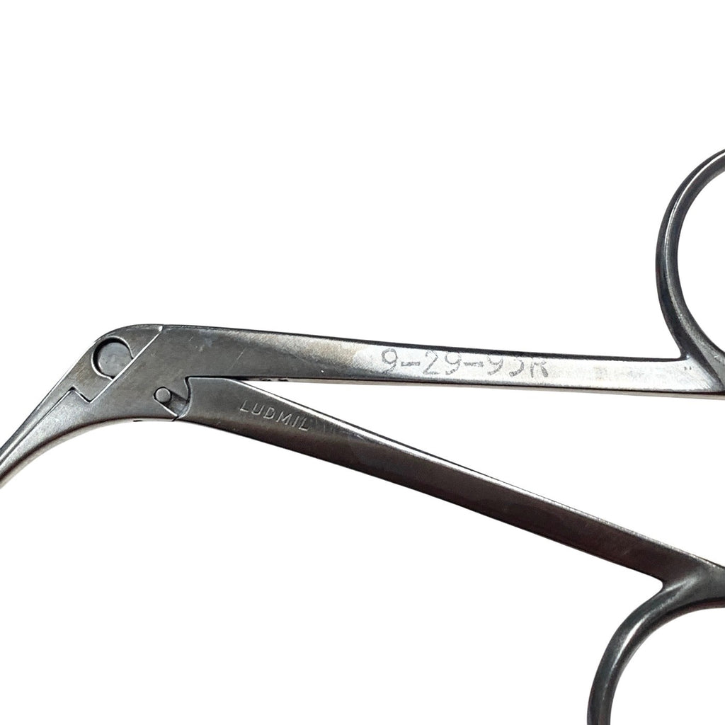 LUDMIL REF 9-29-93R, ENT NEEDLE HOLDER FORCEPS