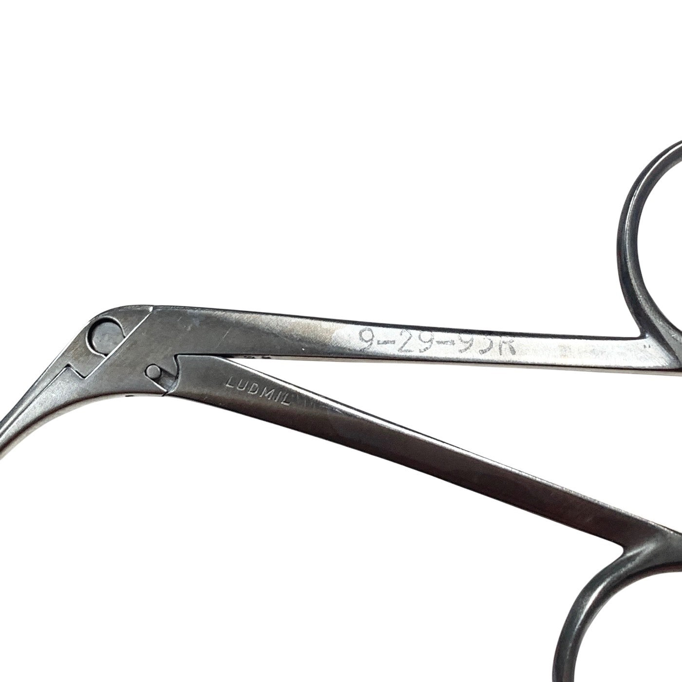 LUDMIL REF 9-29-93R, ENT NEEDLE HOLDER FORCEPS