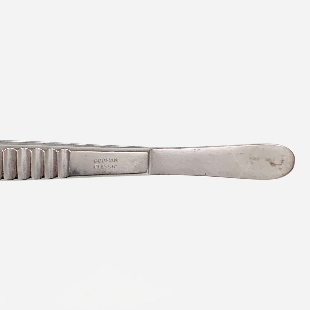 CODMAN REF 37-1001, DeBakey Insulated Thorasic Tissue Forceps 8"
